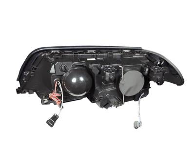 Anzo USA - Anzo USA 121261 Projector Headlight Set w/LED Halo Black for BMW 3-Series