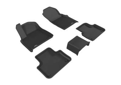 3D MAXpider - 3D MAXpider L1AD04001509 KAGU Floor Mat for 17-26 Audi Q7/Q8/RS/SQ7/SQ8