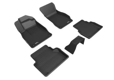 3D MAXpider - 3D MAXpider L1AD05401509 KAGU Floor Mat for 21-25 A6 Allroad RS6 Avant S7