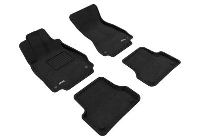 3D MAXpider - 3D MAXpider L1AD02304709 ELEGANT Floor Mat for 12-18 A7 Quattro RS7/S7