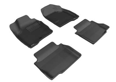 3D MAXpider - 3D MAXpider L1CH04301509 KAGU Floor Mat for 06-15 Impala & Limited
