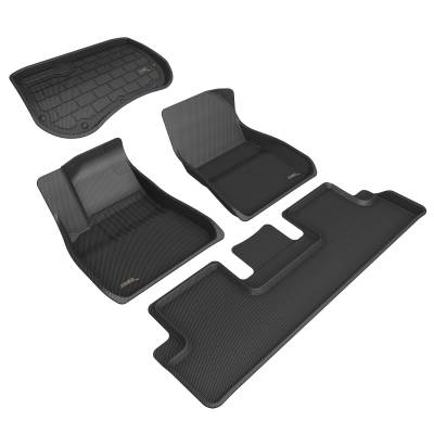 3D MAXpider - 3D MAXpider L1TL00401509 KAGU Floor Mat for 18-19 Tesla Model 3
