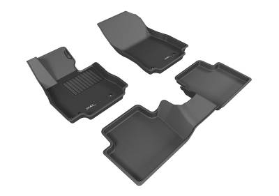 3D MAXpider - 3D MAXpider L1TY22701509 KAGU Floor Mat for 17-20 Yaris Yaris IA