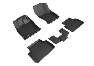 3D MAXpider - 3D MAXpider L1VW10101509 KAGU Floor Mat for 19-21 Jetta