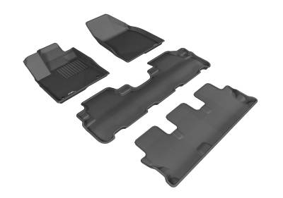 3D MAXpider - 3D MAXpider L1TY16301509 KAGU Floor Mat for 14-19 Highlander