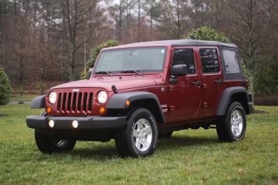 Omix - Omix 11609.2 Fender Flare Kit 4 Piece Factory Style for 07-18 Jeep Wrangler JK