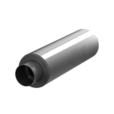 MBRP Exhaust - MBRP Exhaust GP220022 Aluminized Steel 5" Armor Lite High Flow Muffler Universal