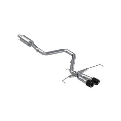 MBRP Exhaust - MBRP Exhaust S47053CF T304 3"Cat-Back Dual Split Rear Exit CF for 19-21 Veloster