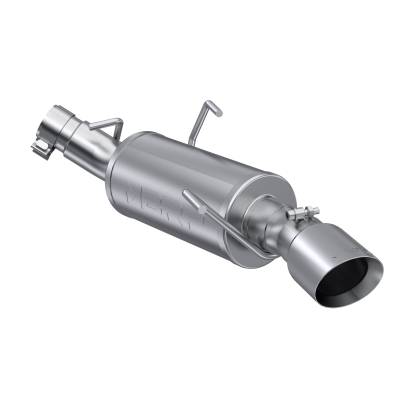 MBRP Exhaust - MBRP Exhaust S7217AL AL 3" Axle-Back Single Rear Exit Street 05-10 Ford Mustang