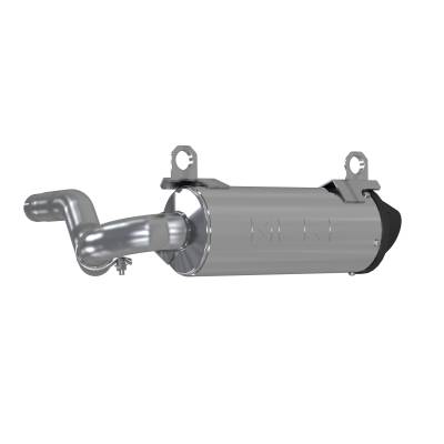 MBRP Exhaust - MBRP AT-9214PT Perf Series Slip-On Straight Core Exhaust for 15-24 Outlander