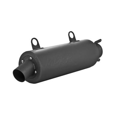 MBRP Exhaust - MBRP AT-6508SP Sport Series Slip On Exhaust for 00-11 Scrambler 500 4x4/2x4