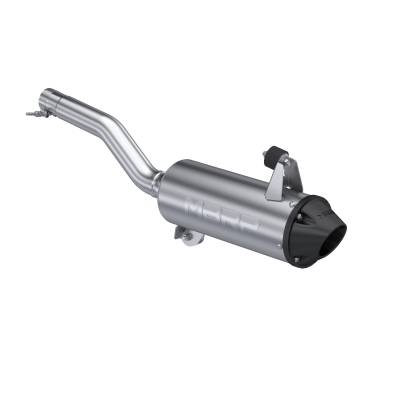 MBRP Exhaust - MBRP Exhaust AT-9209PT Perf Series Slip-On Exhaust for 13-24 Can-Am Outlander