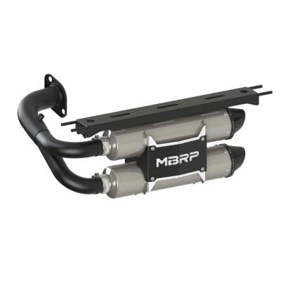 MBRP Exhaust - MBRP Exhaust AT-9110PT Perf Series Slip-On Exhaust for 19-25 Honda Talon 1000