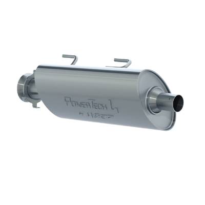 MBRP Exhaust - MBRP Exhaust AT-9706SP Sport Series Slip-On Exhaust for 15-19 WildCat X Models