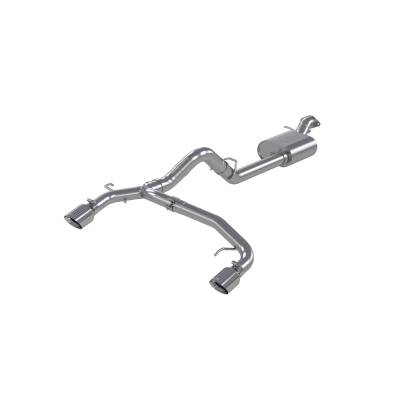 MBRP Exhaust - MBRP Exhaust S5241304 T304 3" Cat-Back 2.5" Dual Rear Exit 21-26 Ford Bronco
