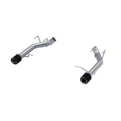 MBRP Exhaust - MBRP Exhaust S72033CF T304 3" Axle-Back Dual Exit w/o Muffler 11-14 Mustang GT
