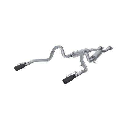 MBRP Exhaust - MBRP Exhaust S7221ALBT AL 2.5" Cat-Back Dual Rear Exit 99-04 Mustang GT/Mach 1