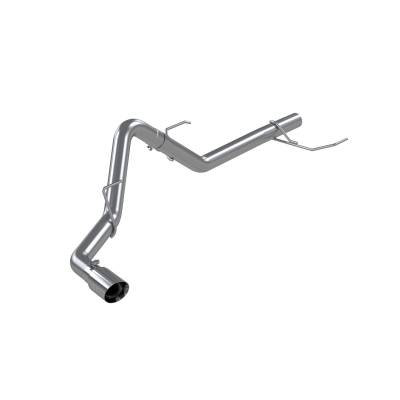 MBRP Exhaust - MBRP S5221304 T304 3" Resonator-Back One Side Exit w/o Muffler 21-26 Ford F150