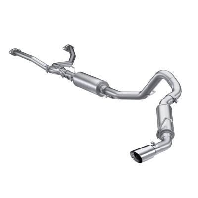 MBRP Exhaust - MBRP Exhaust S5301304 T304 2.5" Cat-Back 3" Single Side Exit for 22-26 Tundra