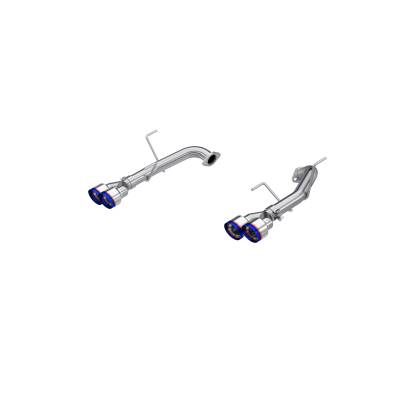 MBRP Exhaust - MBRP Exhaust S48103BE T304 2.5" Axle-Back Dual Exit w/o Muffler for 22-26 WRX