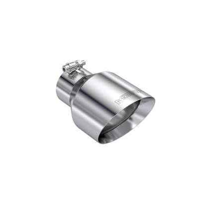 MBRP Exhaust - MBRP Exhaust T5187 T304 SS 3" Inlet Dual Wall Angle Cut 5" Outlet Tip Universal