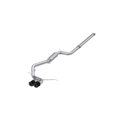 MBRP Exhaust - MBRP Exhaust S42013CF T304 3" Cat-Back Dual Center Outlet Race 13-18 Focus ST
