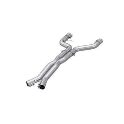 MBRP Exhaust - MBRP S4501304 3" Resonator Bypass Street Profile Exhaust for 21-26 BMW M4/M3