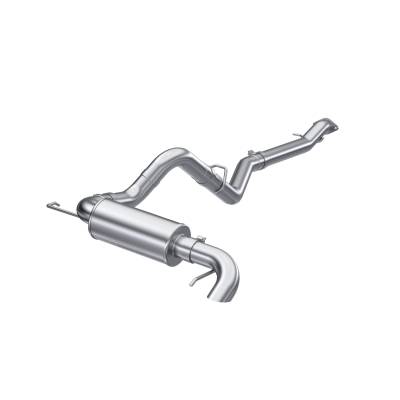 MBRP Exhaust - MBRP Exhaust S5237304 T304 3" Cat-Back One Rear Exit High Clearance 21-26 Bronco