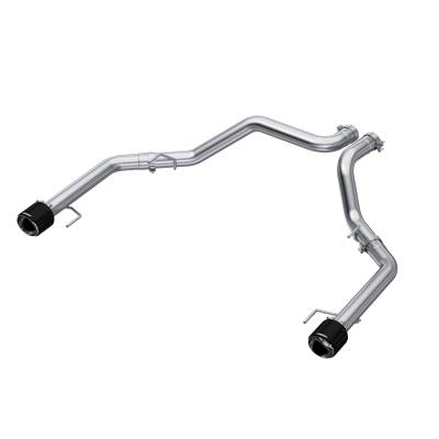MBRP Exhaust - MBRP Exhaust S52663CF T304 3" Axle-Back Dual Rear Exit 21-26 Ford F150 Raptor R