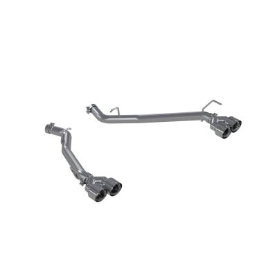 MBRP Exhaust - MBRP Exhaust S5203AL AL 2.5" Axle-Back Dual Exit w/o Muffler 20-26 Ford/Lincoln