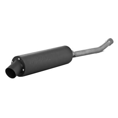 MBRP Exhaust - MBRP AT-7201 Utility Series Slip On Exhaust for 88-04 Kawasaki KLF 300 Bayou 4x4