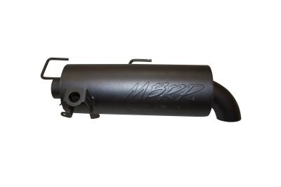 MBRP Exhaust - MBRP Exhaust AT-8511P Perf Series Slip-On Exhaust for 10-16 Polaris Sportsman
