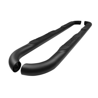 Westin - Westin 23-4065 Black Textured E-Series 3" Nerf Bars for 18-25 Wrangler JL 4DR