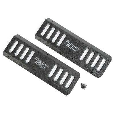 Rugged Ridge - Rugged Ridge 11504.24 RRC Side Armor Guard Plate Kit 07-18 Jeep Wrangler JK