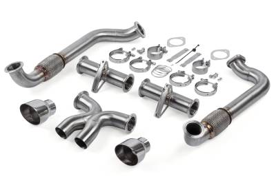 APR - APR CBK0024 Cat-Back Exhaust Kit for 17-20 Boxster/718/Cayman