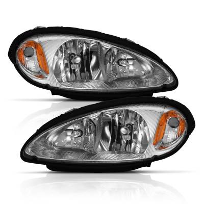 Anzo USA - Anzo USA 111472 Crystal Headlight Set for 01-05 PT Cruiser