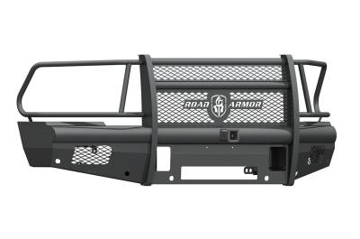 Road Armor - Road Armor 410VF26B Vaquero Non-Winch Front Bumper for RAM 2500/3500/4500/5500