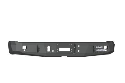 Road Armor - Road Armor 61600B Textured Black Stealth Winch Rear Bumper for 15-20 Ford F150