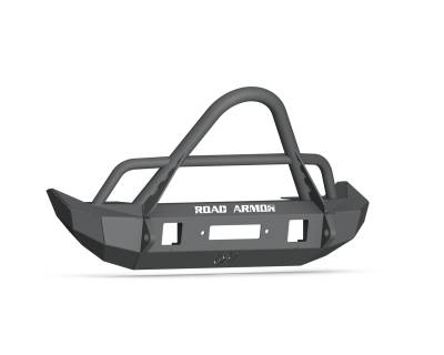 Road Armor - Road Armor 5182F5B Stealth Winch Front Bumper for 18-26 Gladiator/Wrangler JL