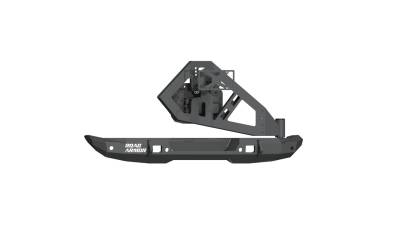 Road Armor - Road Armor 5182R1B-TC Stealth Rear Bumper for 18-26 Jeep Wrangler JL