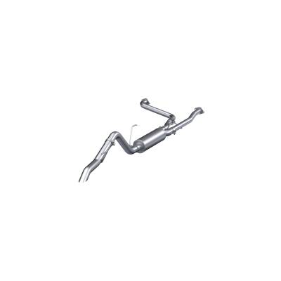 MBRP Exhaust - MBRP Exhaust S5409304 T304 2.5" Cat-Back 3" Single Rear Exit for 20-26 Frontier