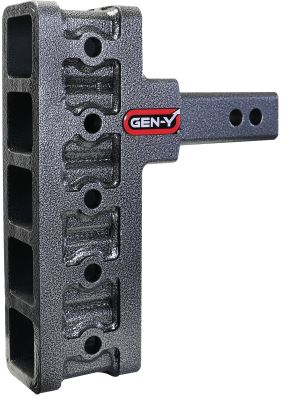 GEN-Y Hitch - GEN-Y Hitch GH-205 Mega-Duty 2" Offset Shank 2.5" Rise 7.5" Drop 16K Hitch Only