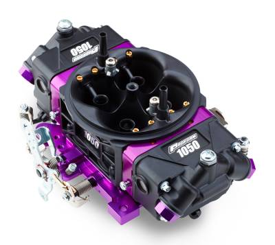Proform - Proform 67305 Black Race Carburetor 1050 CFM Mechanical Secondary Black/Purple