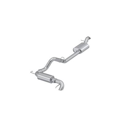 MBRP Exhaust - MBRP Exhaust S5245AL AL 3" Cat-Back Single Rear Exit High Clearance 21-26 Bronco