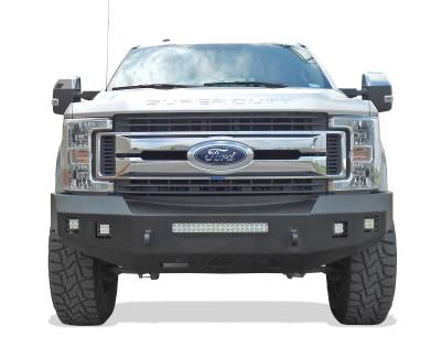 Steelcraft - Steelcraft 71-11380 Black Fortis Front Bumper for 17-22 Ford Super Duty
