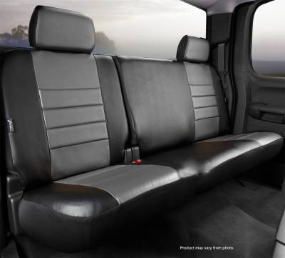 FIA - FIA SL65-11 GRAY SL REAR Seat Cover Split Back 60 Drv/40 Pass Bronco Sport 21-24