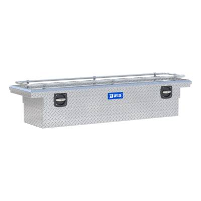 UWS - UWS SL-72-LP-R Bright Aluminum 72" Secure Lock Crossover Tool Box w/Low Pro & Ra