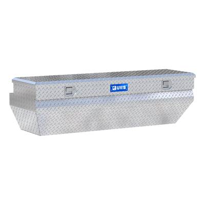 UWS - Bright Aluminum 62" Wedged Angled Utility Chest Box LTL Shipping Only