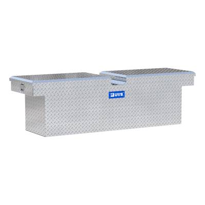 UWS - UWS TBD-69 Bright Aluminum 69" Deep Gull Wing Crossover Truck Tool Box