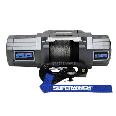 Superwinch - Superwinch 1135250 SP 35SR Synthetic Rope Winch